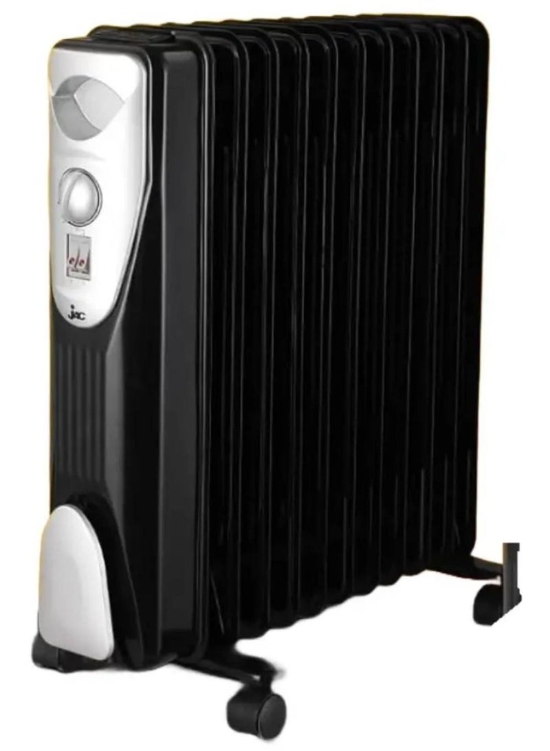 دفايه زيت جاك، 11 ريشة، 2000 وات، NGH-3211B - اسود